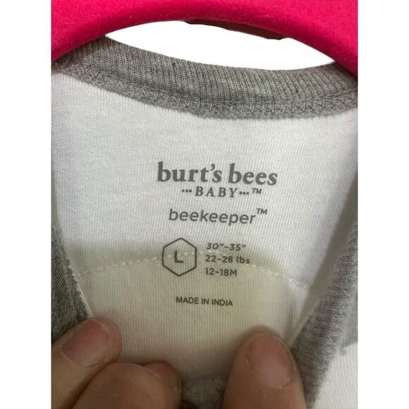 Burt's Bees Baby Beekeeper Wearable Blanket Sleeping Bag Size 12-18M - Picture 2 of 3